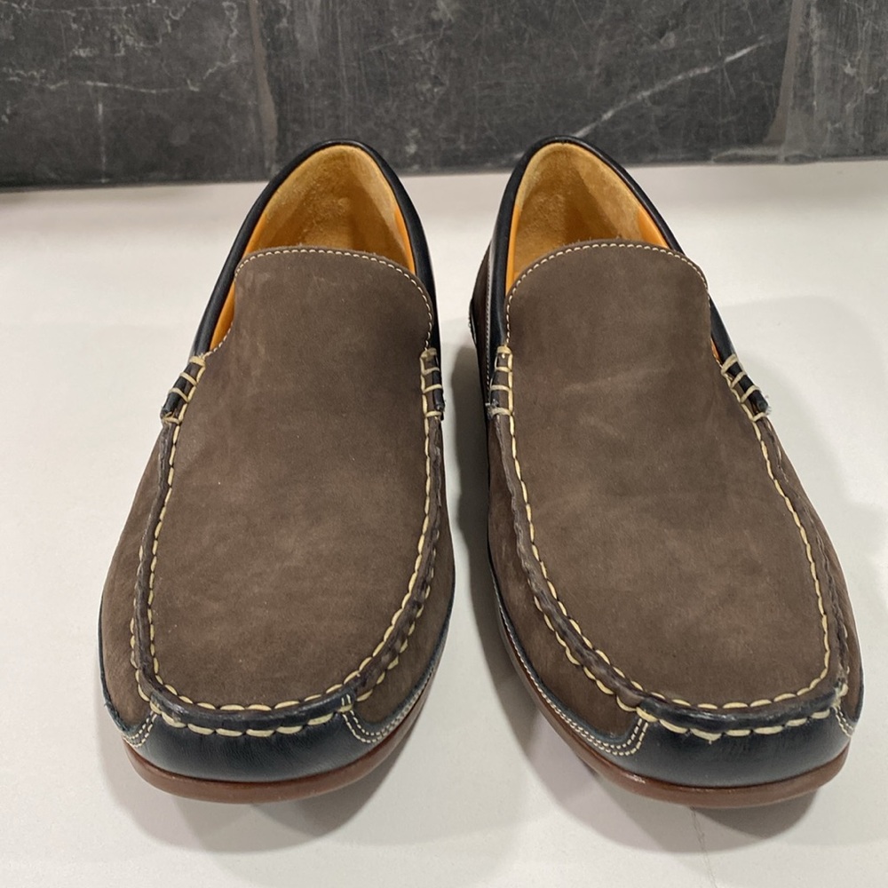 Mephisto Men's Baduard Slip-On Loafer‎ Dark Brown Nubuck Size US 8 - Picture 2 of 14